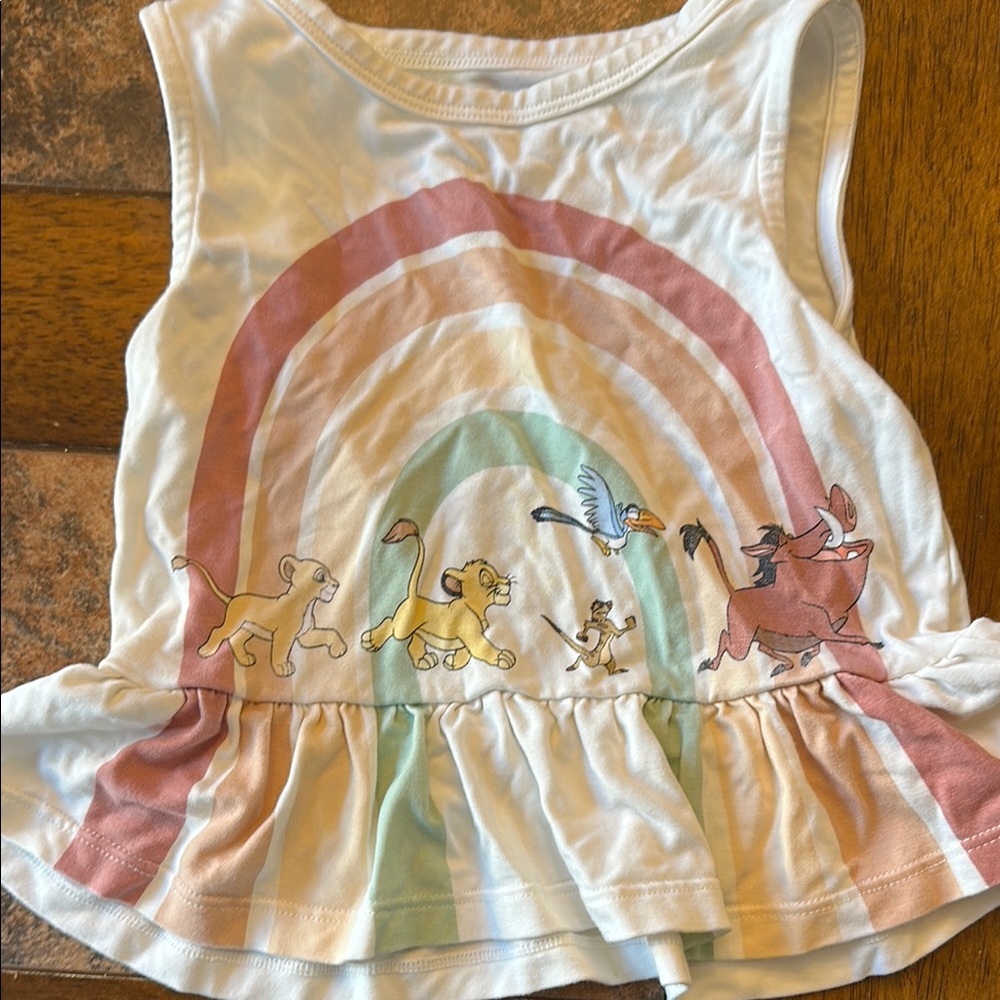 Little Sleepies Lion King Rainbow Tank Top